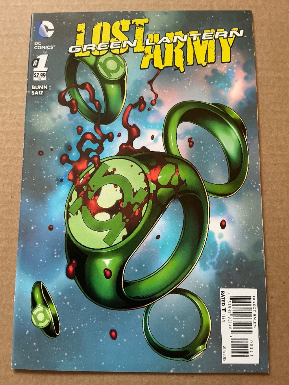 DC Comics Green Lantern Lost Army Issue 1 2015
